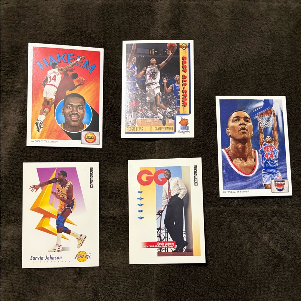 NBA Legends Trading Card Set
